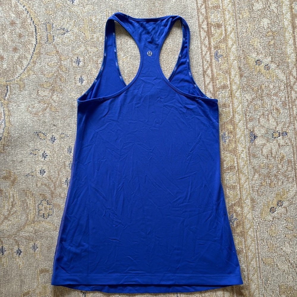 Lululemon EUC Blue Tank Top - Picture 2 of 5
